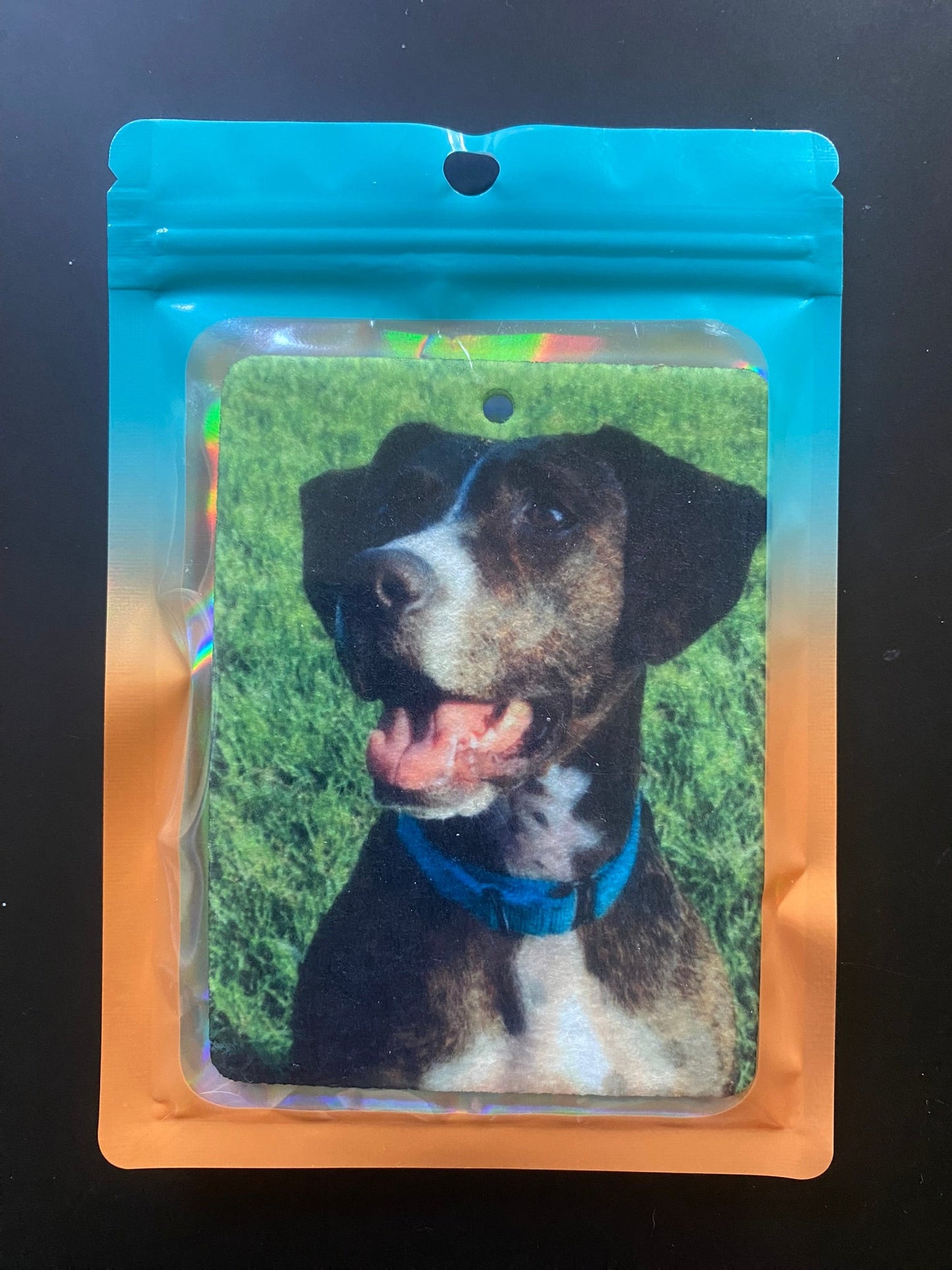 Dog - dark brown brindle