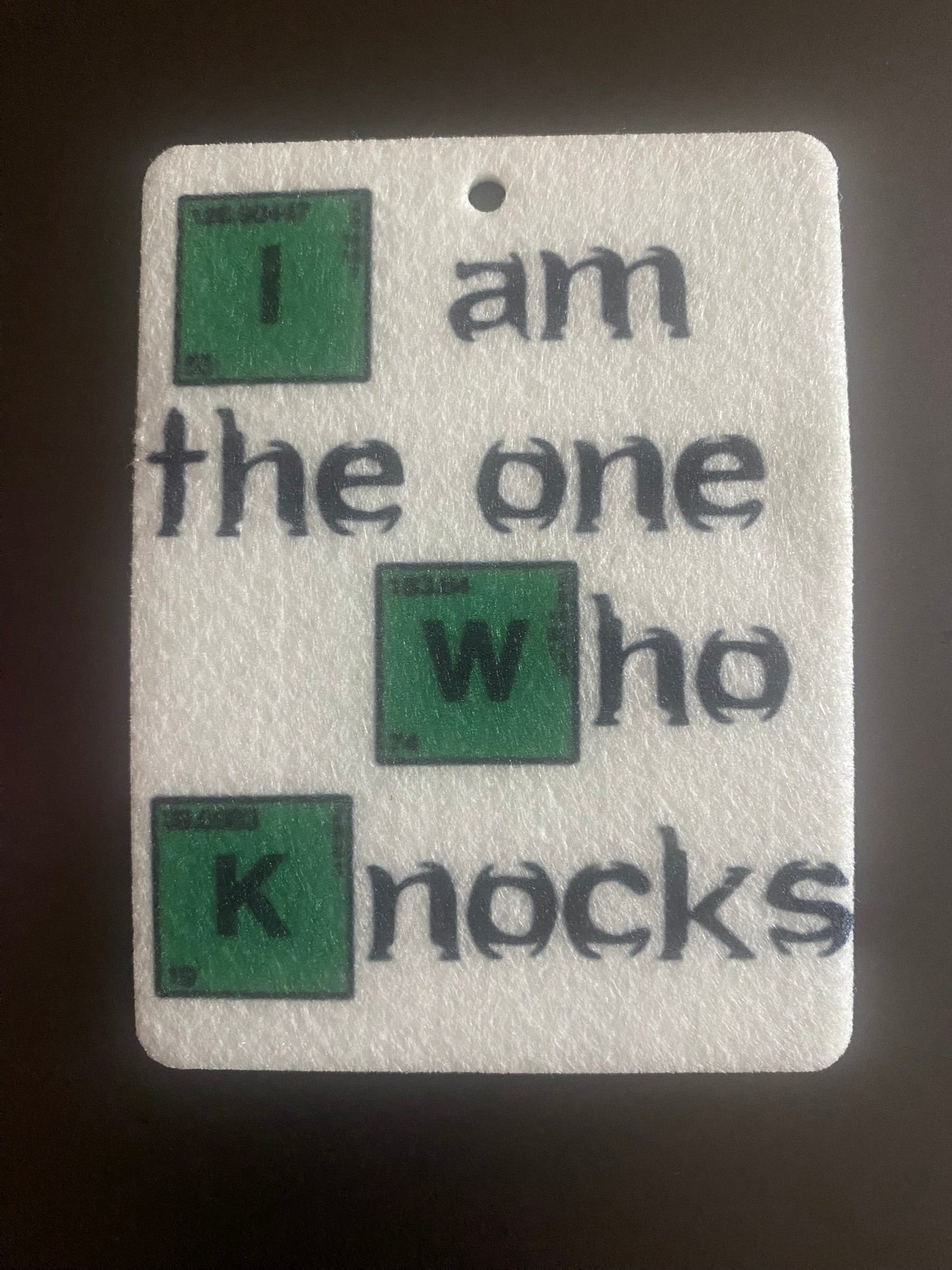 Heisenberg - I am the one who knocks