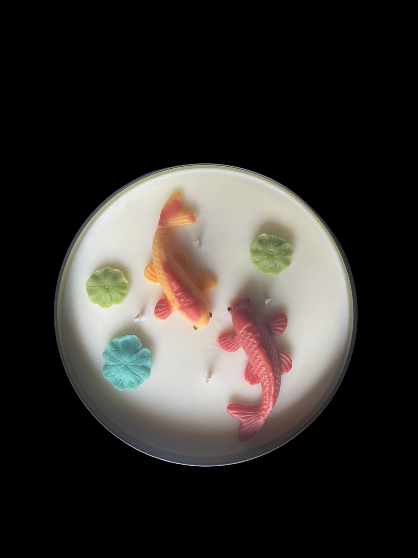 4-wick Koi Pond candle - large tin