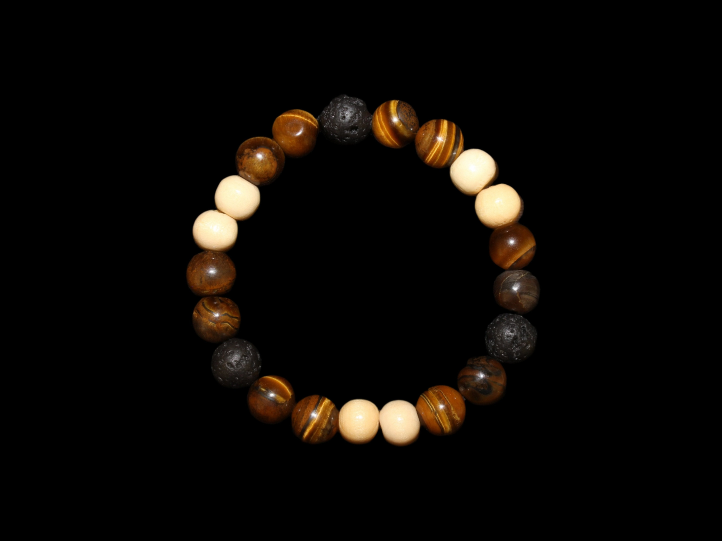 Lava Bead Bracelet - Walk through the Woods