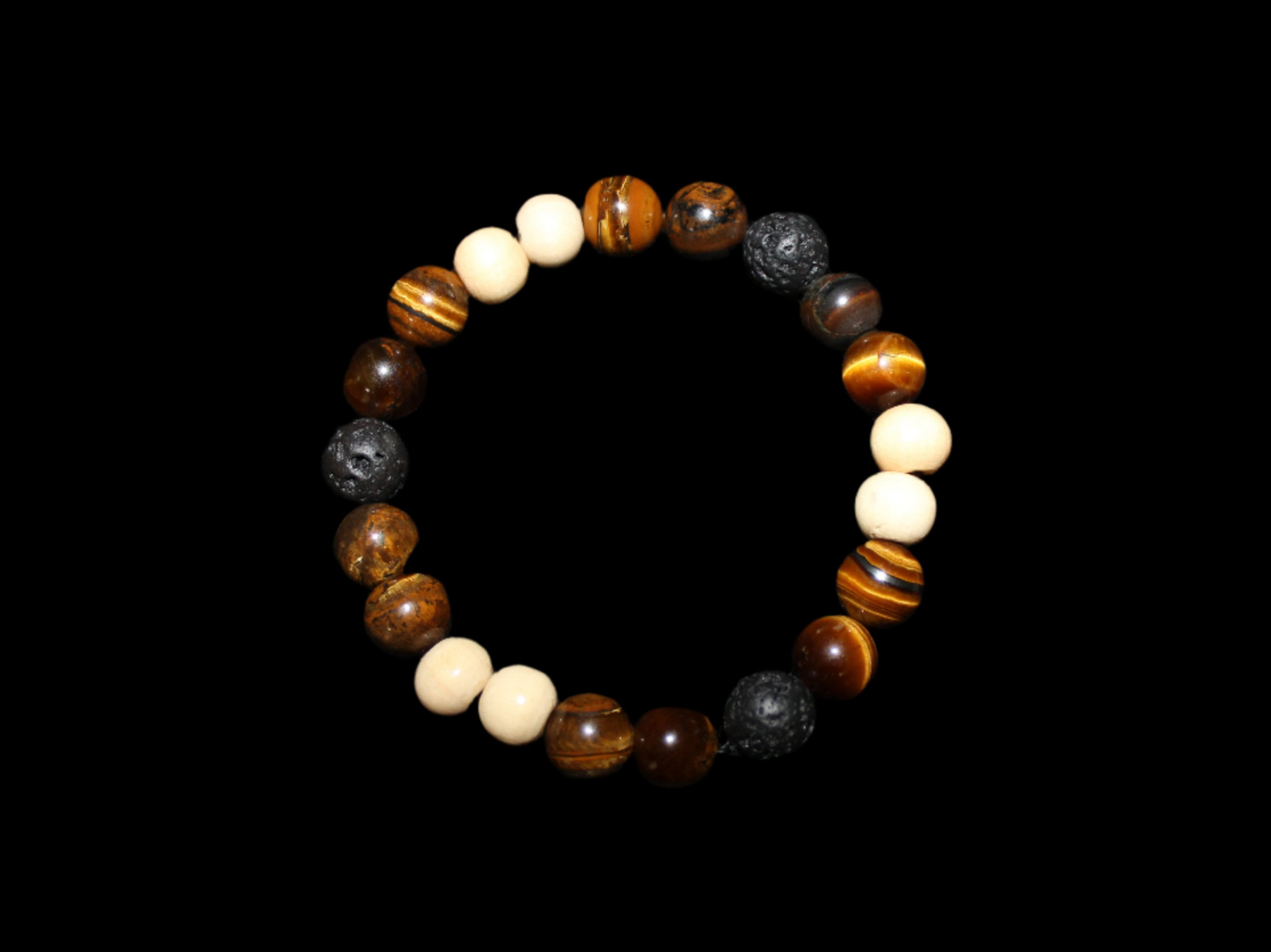 Lava Bead Bracelet - Walk through the Woods