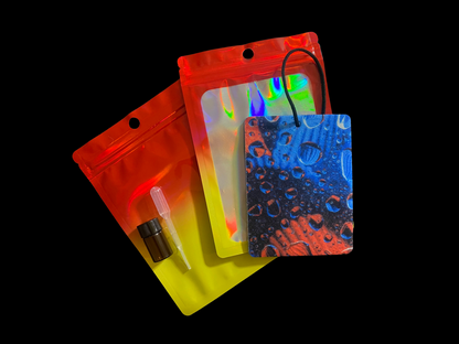 Air Fresheners - Red & blue design