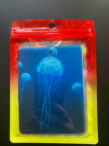 Air Fresheners - Jellyfish (blue)