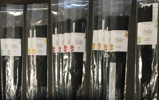 Incense sticks, hand-dipped