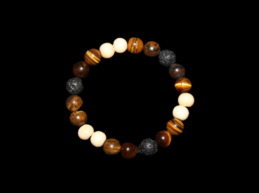 Lava Bead Bracelet - Walk through the Woods