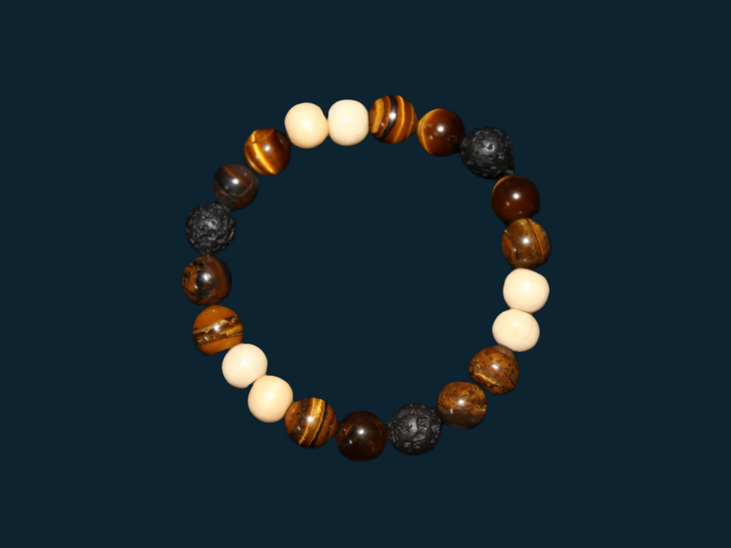 Lava Bead Bracelet - Walk through the Woods